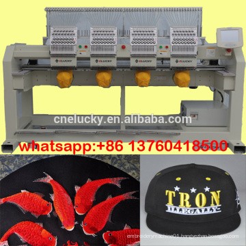 Hot sale four head cap/shoes/t-shirt embroidery machine/sewing machine